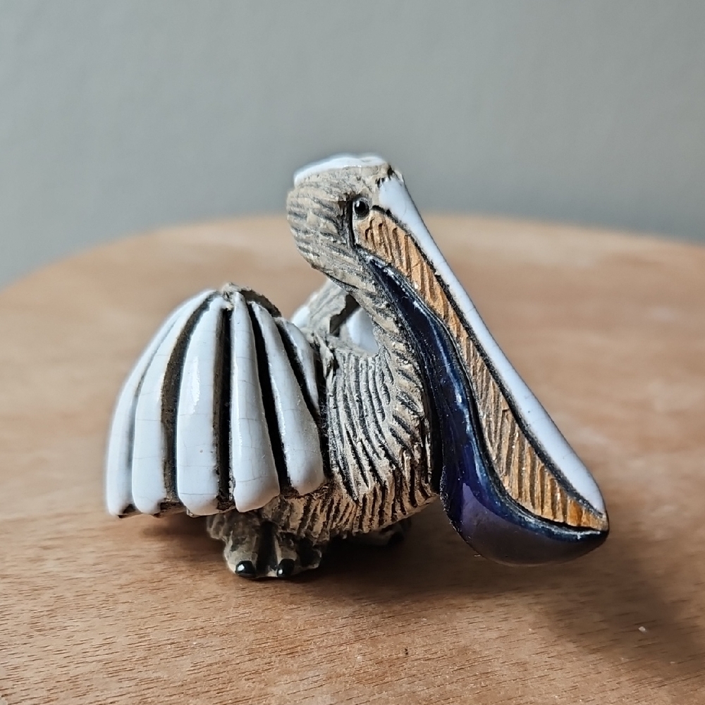 Artesania Rinconada Uruguay Carved Pelican